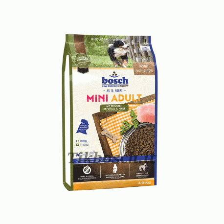bosch MINI ADULT Poultry & Millet 3kg bosch MINI ADULT Poultry & Millet 3kg
